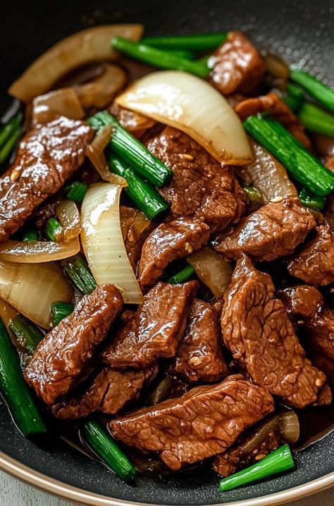 Bœuf aux oignons